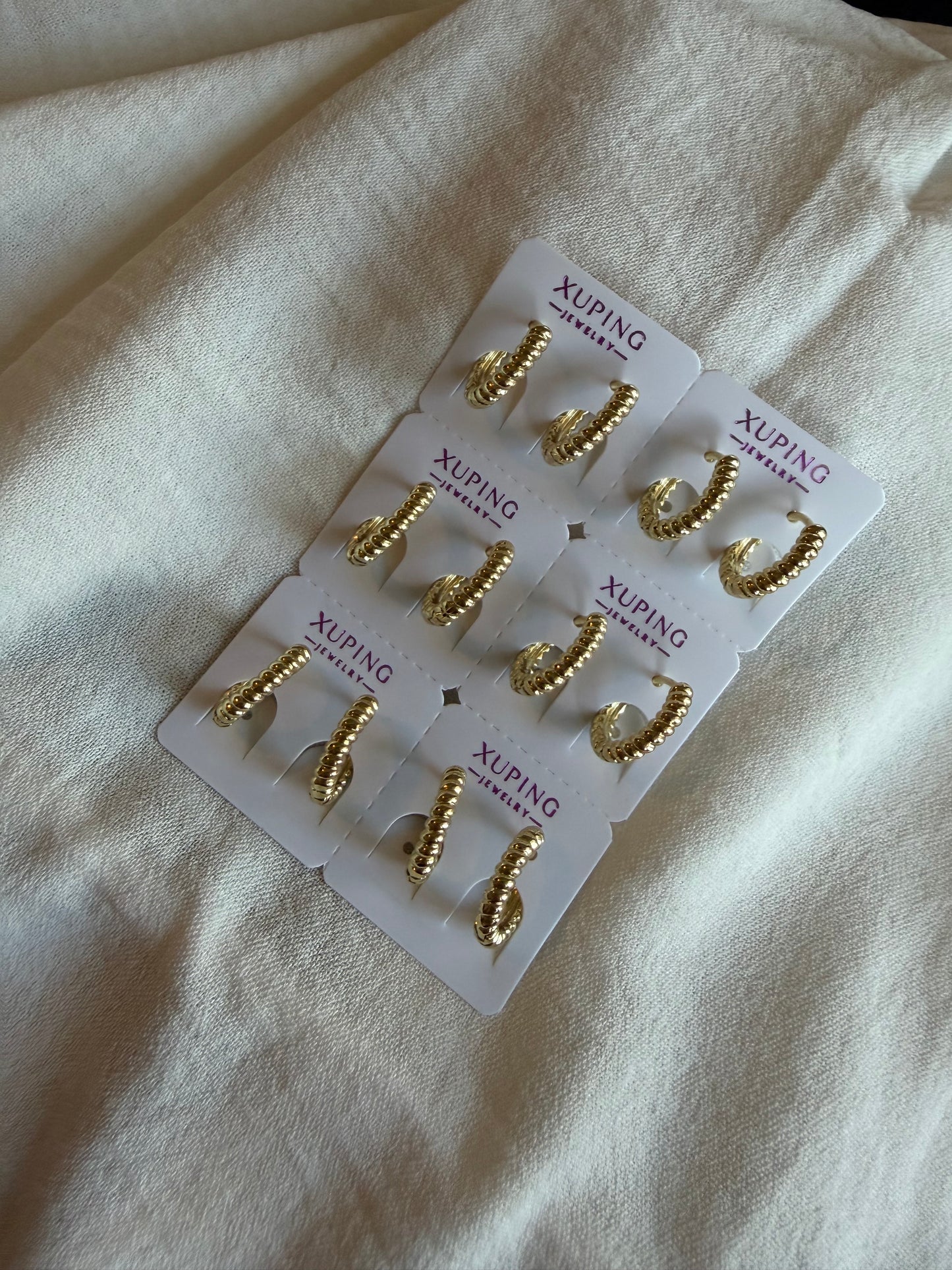 Hoop en Oro Laminado
