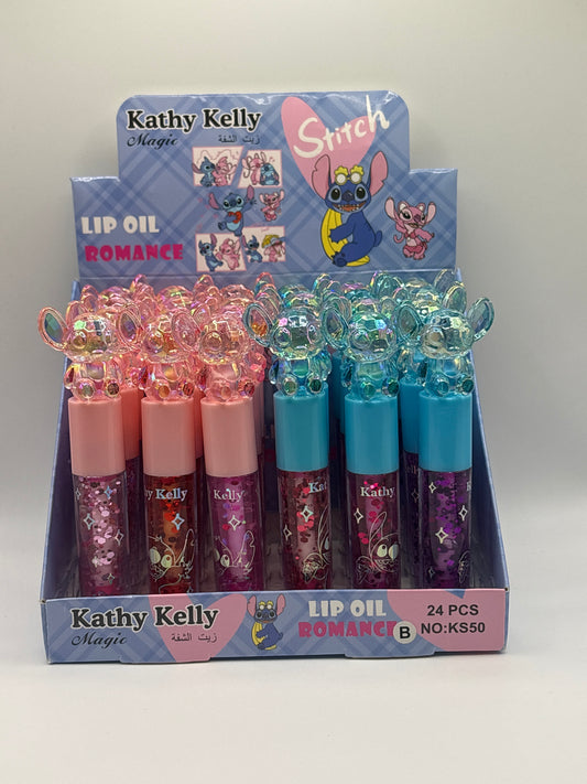 24 pcs Blue Lip Oil