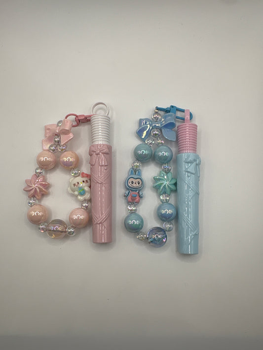21 pcs Lip Gloss w/ Keychain