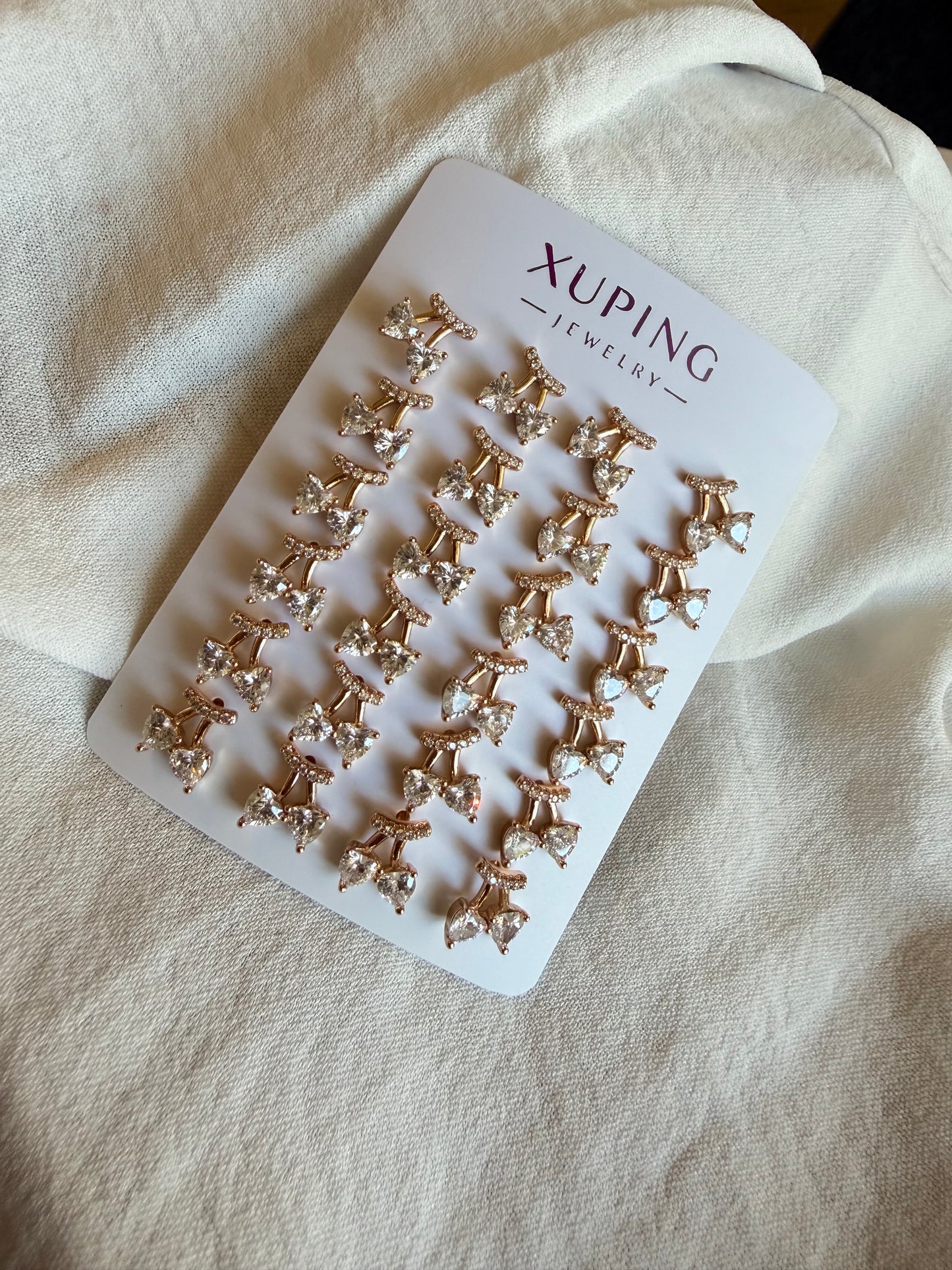 Stud de cherries en 18k