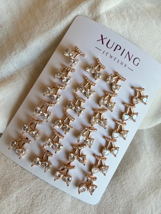 Stud de cherries en 18k