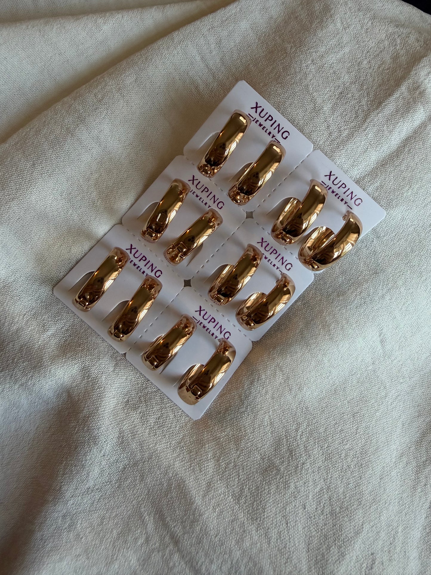 Hoop clásico en 18k