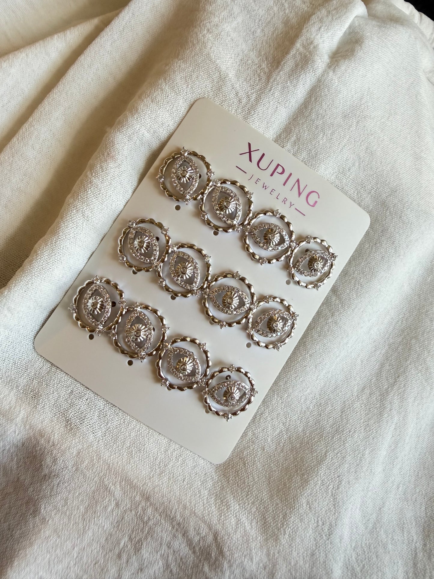 Stud de ojo en Plata