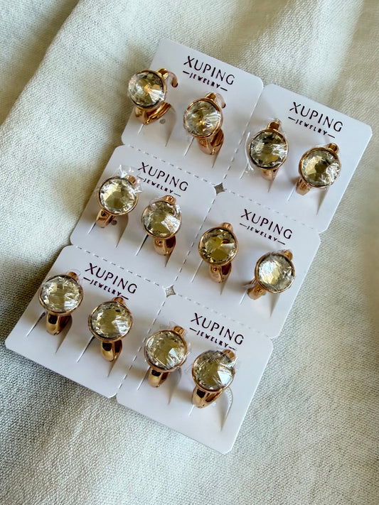 Hoop con perla en 18k