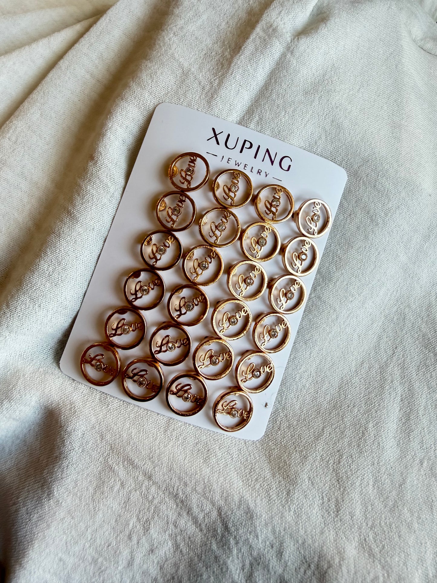 Stud de love en 18k
