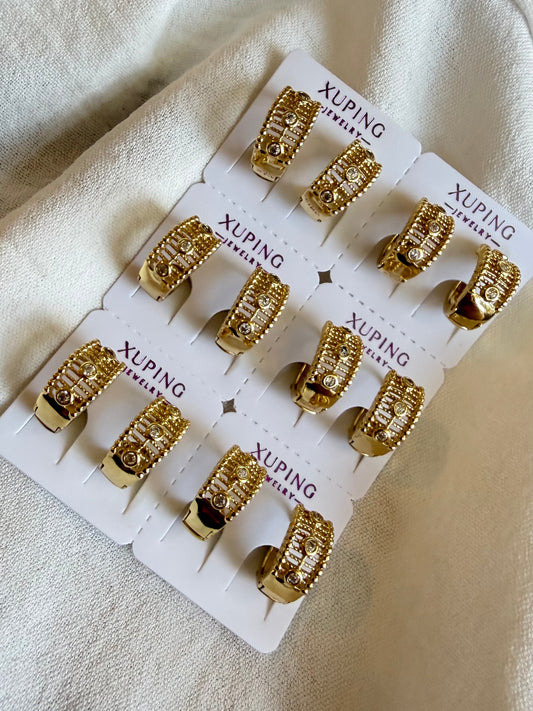 Hoop en Oro Laminado