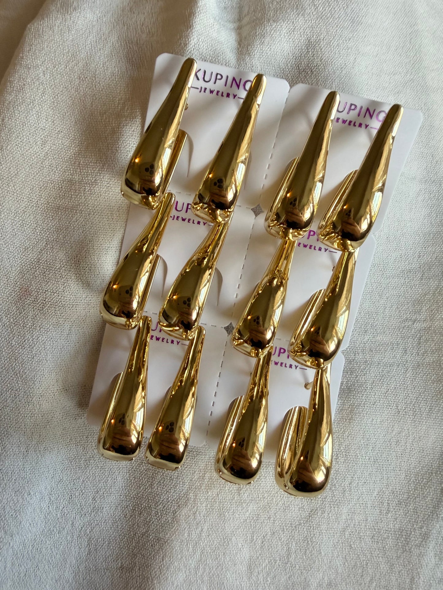 Aracada en Oro Laminado