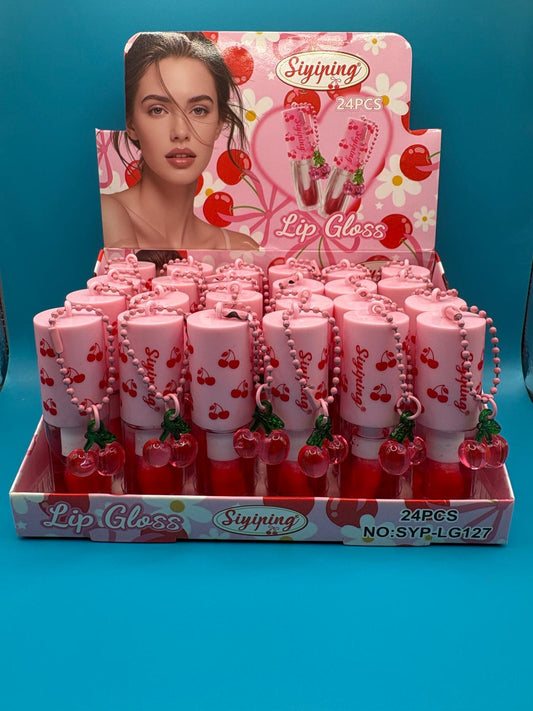 24 pcs Cherry Lip gloss